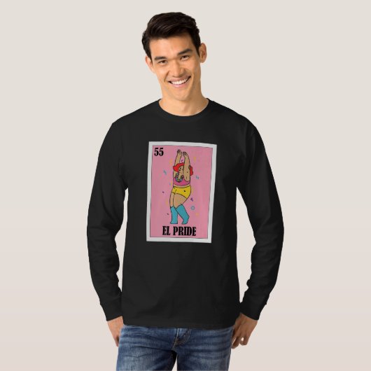 Mexican Lgbt El Pride Tシャツ (正面フル)