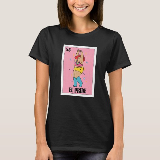 Mexican Lgbt  El Pride Tシャツ (正面)