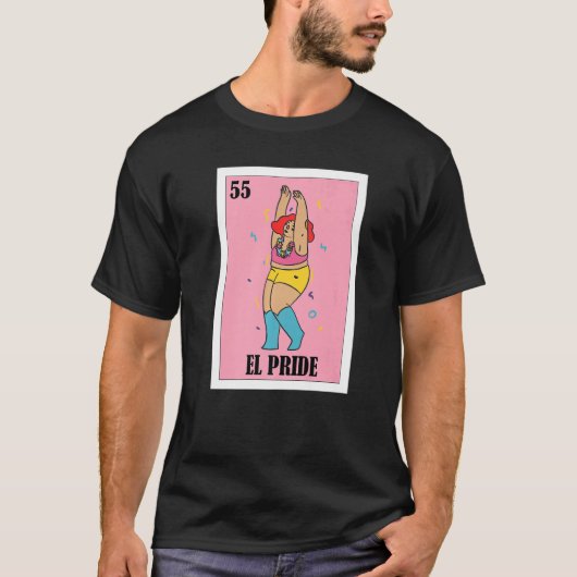 Mexican Lgbt  El Pride Tシャツ (正面)