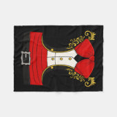 Mexican Mariachi Halloween Costume Cinco De Mayo C フリースブランケット (正面(横))