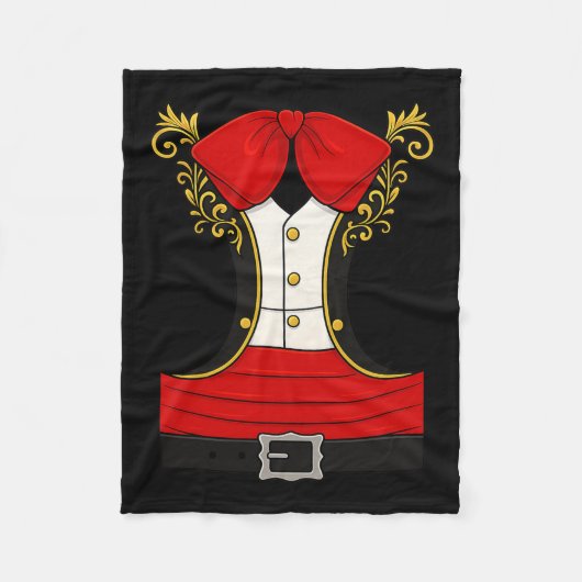 Mexican Mariachi Halloween Costume Cinco De Mayo C フリースブランケット (正面)