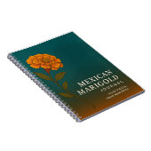 Mexican Marigold Journal: Nature-Inspired Notebook ノートブック (右側)