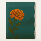 Mexican Marigold Journal: Nature-Inspired Notebook プランナー手帳 (裏面)
