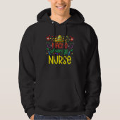 Mexican Nacho Average Nurse ICU RN Nursing Cinco d パーカ (正面)