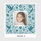 Mexican Otomí Tenango Talavera with Photo シール (シート)