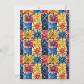 Mexican Party Fiesta Tacos & Tequila 40th Birthday 招待状 (裏面)