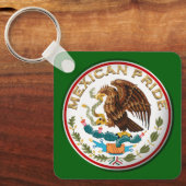 Mexican Pride (Eagle from Mexican Flag) キーホルダー (正面)