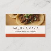 Mexican Restaurant Photo Catering Service 名刺 (正面)