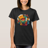 Mexican Rex Dinosaur Cinco De Mayo Tシャツ (正面)