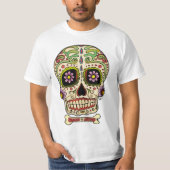 Mexican Skull !!! Tシャツ (正面)