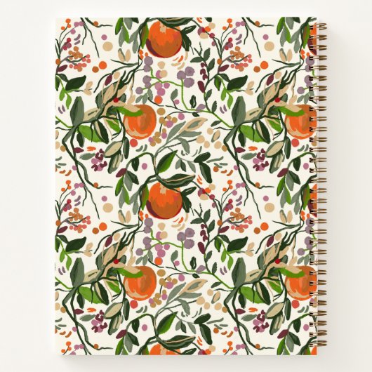 Mexican Spring Garden ノートブック (裏面)