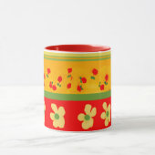 Mexican Style Bold Bright Colors マグカップ (中央)