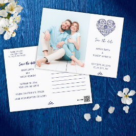 MEXICAN TALAVERAハート保存日 ポストカード