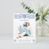 MEXICAN TALAVERA日付ポストカードを保存 ポストカード (スタンド正面)