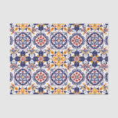 Mexican Talavera Pattern 薄葉紙 (正面)