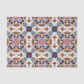 Mexican Talavera Pattern 薄葉紙 (正面)