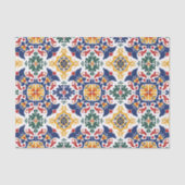 Mexican Talavera Pattern 薄葉紙 (正面)