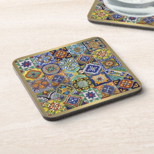 Mexican Tiles コースター (左側)
