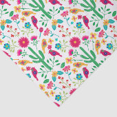 Mexican Traditional Floral Folk Art Bright Colors 薄葉紙 (詳細)
