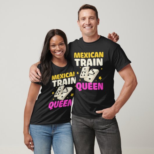 Mexican Train Queen Dominos Tシャツ (ユニセックス)