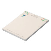 Mexican Violetear Hummingbird ノートパッド (回転)