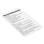 Mexican Wedding Cookies Recipe Thank You Gift マグネット (右側)