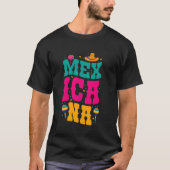 MEXICANA FUN MARACAS SOMBRERO MEXICO PRIDE Tシャツ (正面)