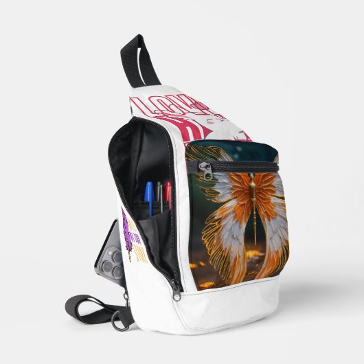 #MexicanembroideryPrint Cut Sew Bag スリングバッグ (見開き)