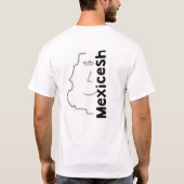 MexiceshのTシャツ Tシャツ (裏面)