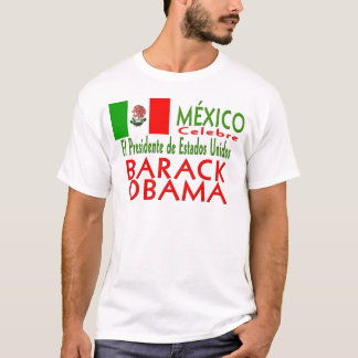 MÉXICOは米国の大統領を祝いますオバマVictory Tシャツ