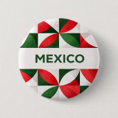 Mexico 缶バッジ (正面)
