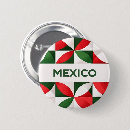 Mexico 缶バッジ (正面&裏面)