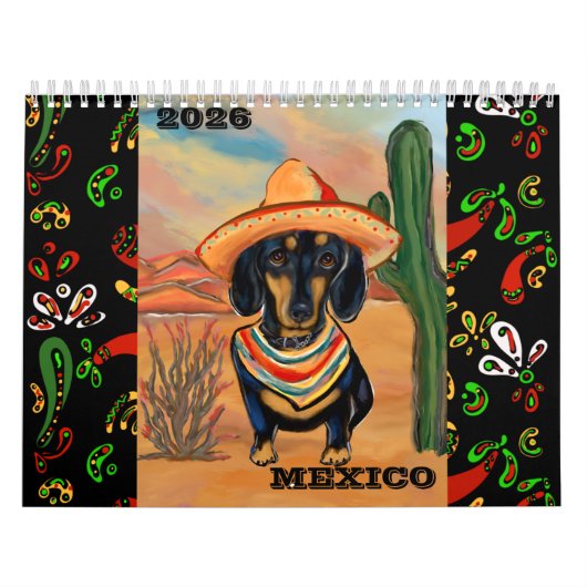 MEXICO ART CALENDAR カレンダー (カバー)