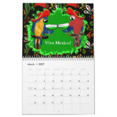 MEXICO ART CALENDAR カレンダー (3月 2027)