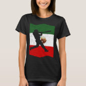 Mexico Baseball Flag for Mexican Baseball Fans Vin Tシャツ (正面)