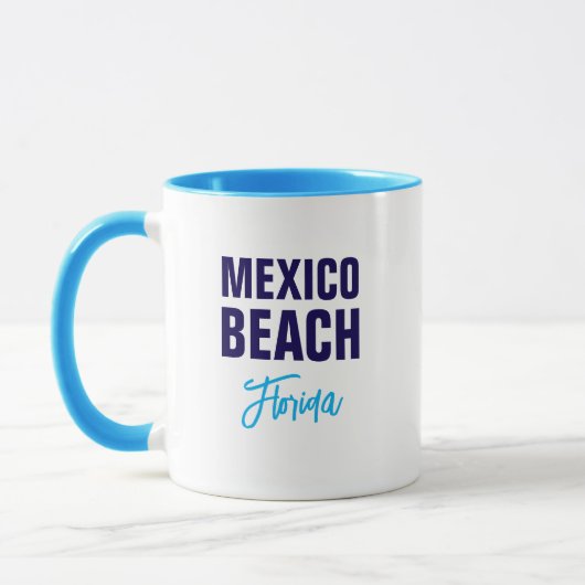 Mexico Beach Florida Coffee Mug マグカップ (左)
