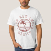 Mexico Cabo San Lucas Retro  Tシャツ (正面)