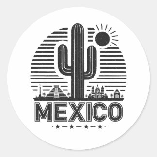 Mexico Cactus ラウンドシール