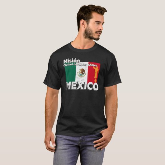 Mexico CDMX Chalco LDS Mission Missionary Tシャツ (正面フル)