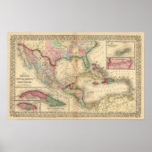 Mexico, Central America, West Indies ポスター (正面)