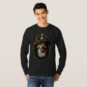 Mexico Cinco de Mayo Sheltie Mexican Shetland Shee Tシャツ (正面フル)