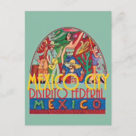 MEXICO CITYメキシコハガキ ポストカード