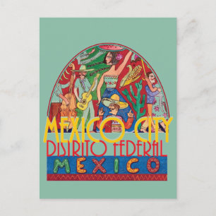 MEXICO CITYメキシコハガキ ポストカード