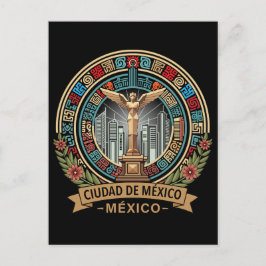 Mexico City Mexico Central America ポストカード