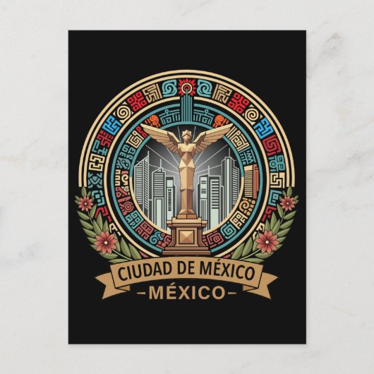Mexico City Mexico Central America ポストカード (正面)