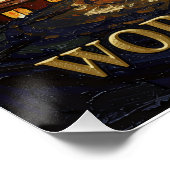 Mexico City Soccer Art 2026 Stadium ポスター (コーナー)