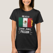 Mexico Ciudad Juarez Mormon LDS Mission Missionary Tシャツ (正面)