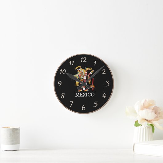 Mexico Clock ラウンド壁時計 (ホーム)