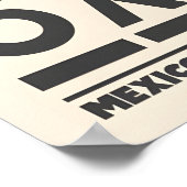 Mexico Coastal Art Print Chacahua Surf Scene ポスター (角)