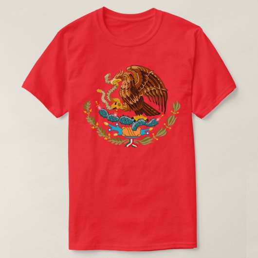 Mexico Coat Of Arms Tシャツ (デザイン正面)